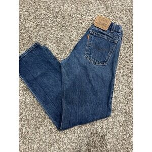 Men's Vintage Orange Tag Levi's Jeans Sz 30 (1960)